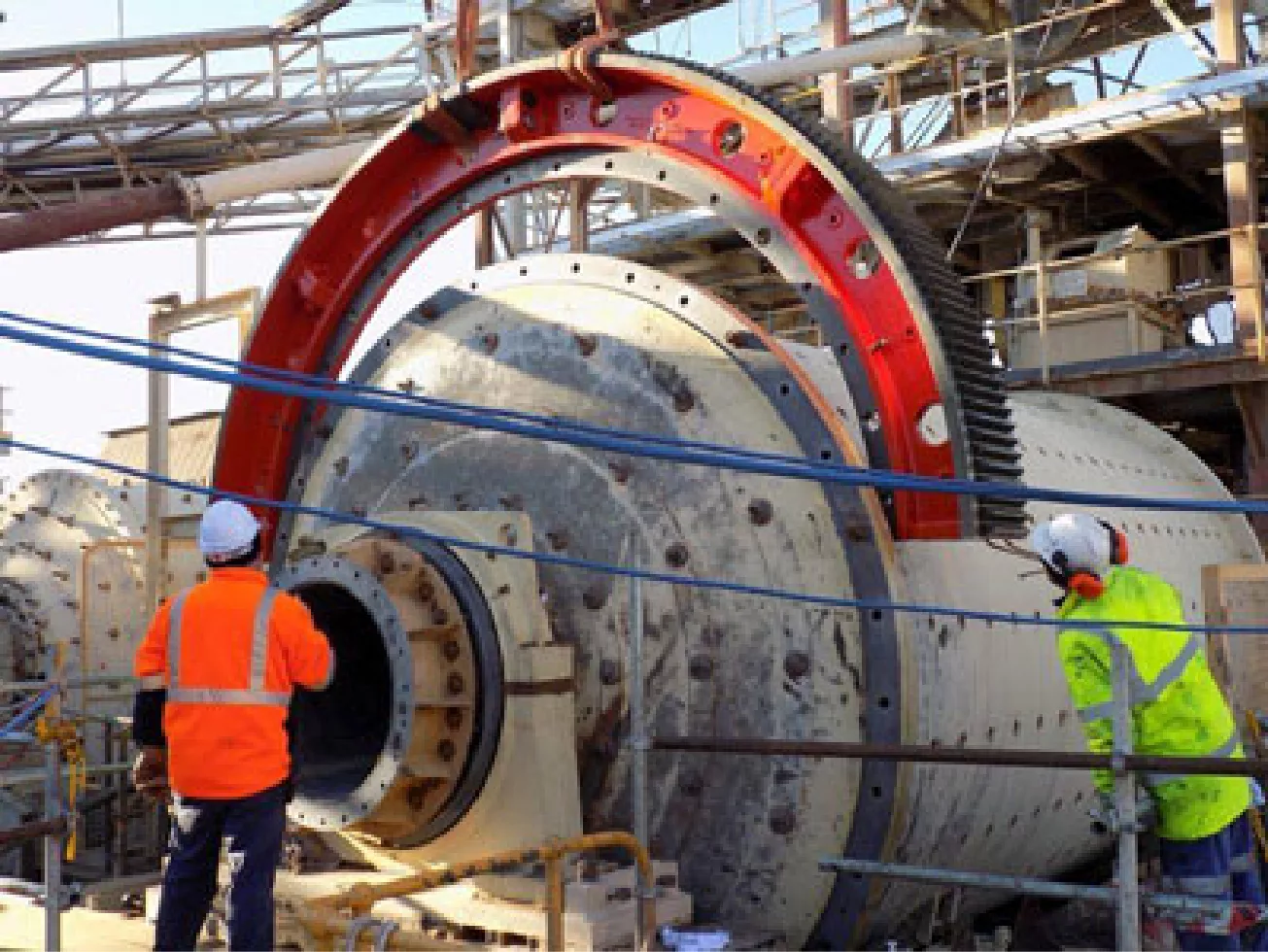 Detection of Pinion Problems in a Fertilizer Production Mill